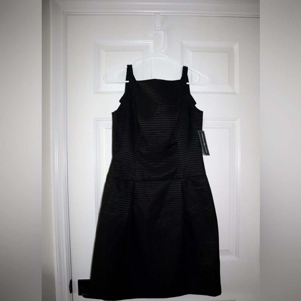 Black Dress Square Neck LBD